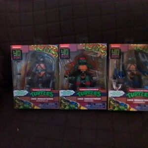 Teenage Mutant Ninja Turtles 1988 Remastered Action Figures